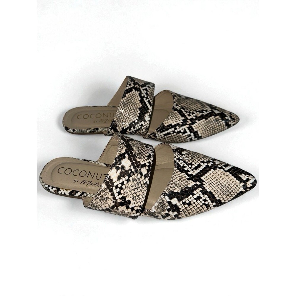 Coconuts Matisse Nisa Mule Pointed Toe Flats Size… - image 1